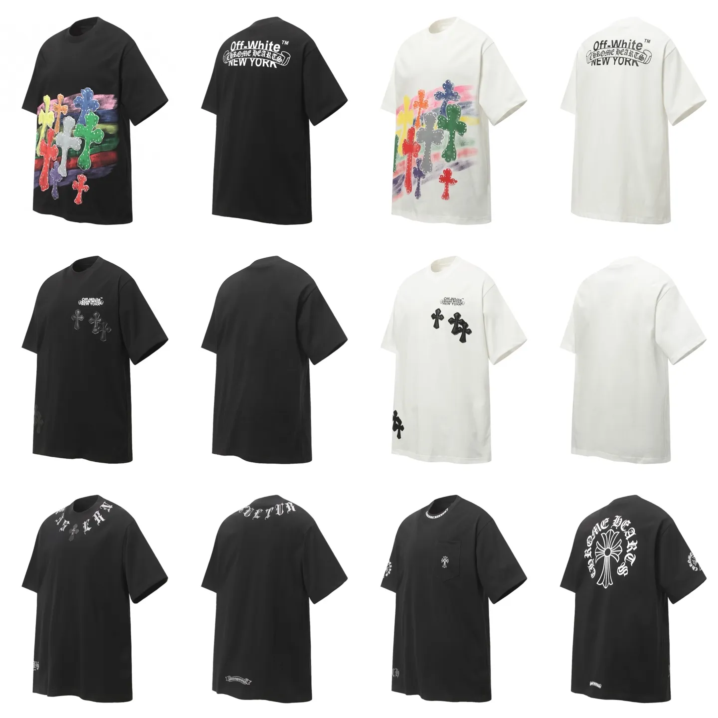 Crow heart cross collection